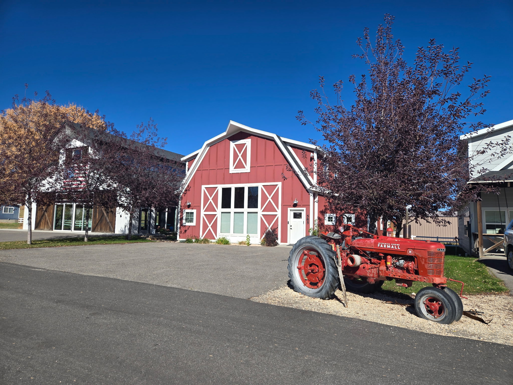 Barn exterior